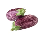 Graffiti aubergine ca 300g Klass 1.