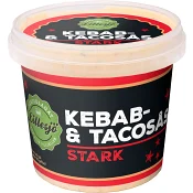 Kebab &amp; Tacosås Stark 350g Lillesjö.