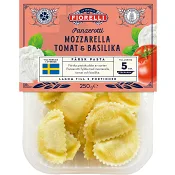 Färsk Pasta Panzerotti Mozzarella Tomat Basilika 250g Fiorelli.