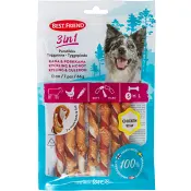 Hundtugg 3in1 Tuggpinn 66g Kyck&amp;Morot 7st Best friend.