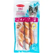 Hundtugg 3in1 Tuggben Kyckl&amp;Morot 3st 160g Best friend.