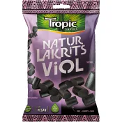 Naturlakrits Viol 150g Tropic Snacks.