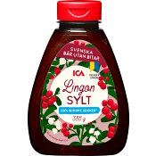 Lingonsylt mindre socker 385g ICA.