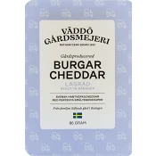 Burgarchedda lagrad 86g Väddö Gårdsmejeri.