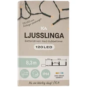 Ljusslinga Nimbus 120LED Batteri ICA.