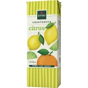 Citrusdryck Drickfärdig 1,5l Miljömärkt Kiviks.