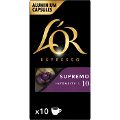 Kaffekapslar Espresso 10 Supremo L'Or.
