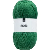 Garn mellanraggi Leaf green 100g Järbo.