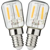 LED Päronlampa E14 100lm(11W) 2p ICA.