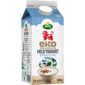 Yoghurt Mild Naturlig fetthalt 3,8-4,5% Ekologisk 1500g Arla Ko®.