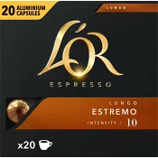kaffekapslar Estremo 20p L'Or.
