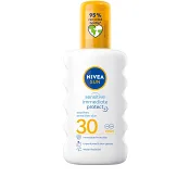 Solskydd Sensitive Immediate Protect Soothing Spray SPF30 200ml Nivea Sun.