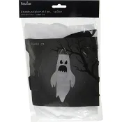 Spöke hängande 80x56cm vit Festive.