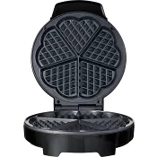 Våffeljärn enkelt 1000W svart Day.