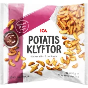 Potatisklyftor utan skal Fryst 800g ICA.