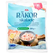 Räkor skalade XL Frysta 200g ICA.