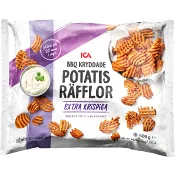 Krispiga potatisräfflor 600g ICA.