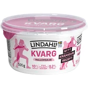 Kvarg Hallon 0,2% 500g Lindahls.