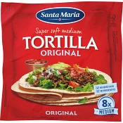 Tortilla Original Medium 8-p 320g Santa Maria.
