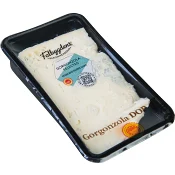 Ost Gorgonzola Selected dolce 26% ca 190g Falbygdens.