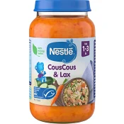 Barnmat Couscous &amp; Lax MSC 1år 220g Nestle.