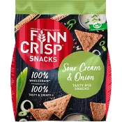 Kex Rye snack Sour creme &amp; onion 150g Finn crisp.