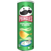 Chips Sour Cream &amp; Onion 165g Pringles.