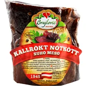 Oxkött Kallrökt meso ca 350g Brajlovic.