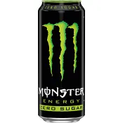 Energidryck Green Zero 50cl Monster Energy.