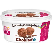 Gräddglass Choklad 500ml SIA Glass.