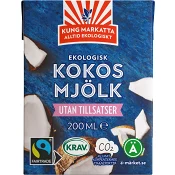 Kokosmjölk 200ml Kung markatta.
