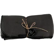 Fleecepläd Isak Antracit 130x170cm.