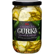 Smörgåsgurka 670g ICA.