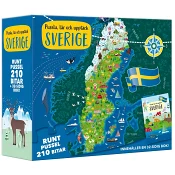 Pussla, lär och upptäck Sverige.