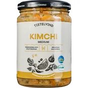 Kimchi Medium KRAV 350g Tistelvind.