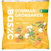 Sommargrönsaker Fryst 1kg ICA Basic.