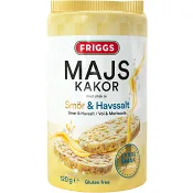 Majskaka Smör och havssalt 120 g Friggs.