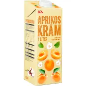 Aprikoskräm 1l ICA.