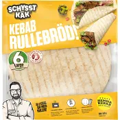 Kebabrullebröd 6-p 510g Schysst käk.