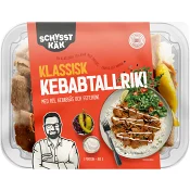 Kebabtallrik 410g Schysst käk.