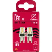 LED Spot G9 180lm(19W) 2p ICA.