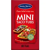 Mini Taco Tubs 10p Santa Maria.