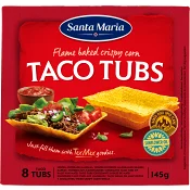 Taco Tubs 145g Santa Maria.