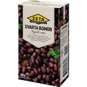 Bönor Svarta 480g Zeta.