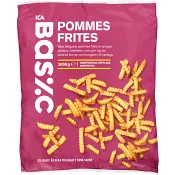 Pommes frites 2kg ICA Basic.