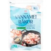 Vannameiräkor kokta 400g ICA.
