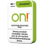 on! Nikotinpåse Spearmint 6,4g.
