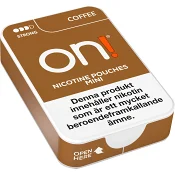 Nikotinpåse Coffee 6g 1-p on!.