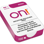 on! Nikotinpåse Berry 6,4g.