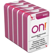 on! Nikotinpåse Berry 5-p.